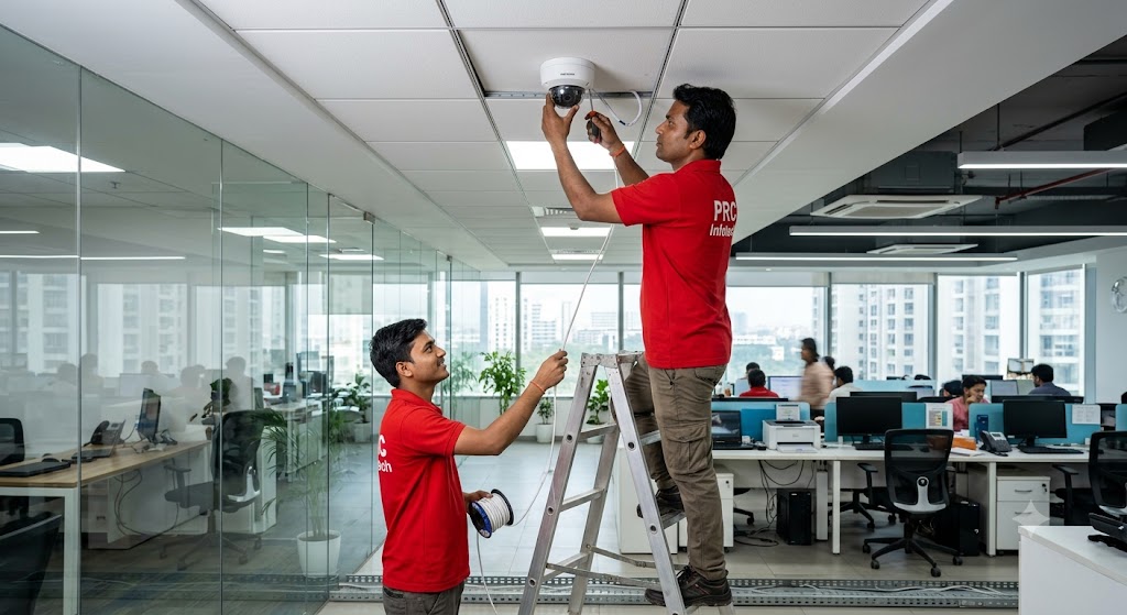 Commercial CCTV Camera Installation Gurgaon